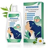 Anti Schuppen Shampoo Herren/Frauen,Teebaumöl Pilz Shampoo mit Natürliche Kräuterextrakte,Wirksame Linderung von Schuppenflechte Kopfhaut,Fettige Schuppen，Trockene Juckende Kopfhaut，Entzündungen 120ml