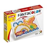 Quercetti Fanta Color Gross Buntes Steckspiel 0950 mit Transport box