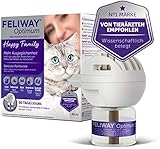 FELIWAY® Optimum Start-Set | Anti Stress Katze | Verdampfer für Steckdose & Nachfüllfkakon 48ml