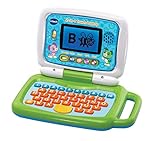 VTech 2-in-1 Touch-Laptop – Lerncomputer und Touch-Tablet zum Lernen von Buchstaben und Zahlen – Für Kinder von 3-6 Jahren, grün