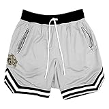 Sporthose Herren Kurz Elastische Sports Shorts Loose Classic Basketball Trainingsshorts Schnell Trocknend Atmungsaktive Sporthose für Gym Fitness Tennishose