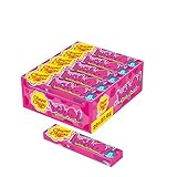 Chupa Chups Big Babol Tutti Frutti Bubble Gum, Theken-Display enthält 20 Stangen Kaugummis mit Frucht-Geschmack, für große Kaugummi-Blasen, 20x27,6g