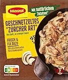 MAGGI Fix für Geschnetzeltes 'Zürcher Art', Würzmischung, mit natürlichen Zutaten*, für 2 Portionen, 1er Pack (1 x 47g Packung)