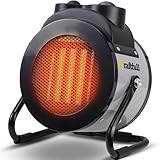 Craftfull Heizlüfter Bauheizer HL1000 | 𝟯 𝐉𝐀𝐇𝐑𝐄 𝐆𝐀𝐑𝐀𝐍𝐓𝐈𝐄 - Keramik Heizstrahler - 2000 Watt - Elektroheizung energiesparend - Elektroheizkörper - Elektroheizer Outdoor (2000 Watt)