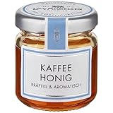 L.W.C. Michelsen - Kaffeeblüten-Honig -Mini- (50g) | kräftig & aromatisch | natürlich, ohne Zusätze | hochwertiger Honig mit Kaffee-Note | Pure Natürlichkeit in einem Glas