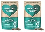 Bio Zink Supplement | Natürliche Zinkquelle aus Guavenblättern | Vegan | Made in UK | 2 x 30 Vegecaps 2er Pack | 60 Kapseln insgesamt