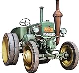 MiniArt 24005 1:24 Dt. Industrie Traktor D8511 (1) - originalgetreue Nachbildung, Modellbau, Plastik Bausatz, Basteln, Hobby, Kleben, Modellbausatz, Zusammenbauen, unlackiert