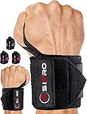 ASIPRO Handgelenk Bandagen Fitness Profi Wrist Wraps Handgelenkbandagen für Calisthenics, Bodybuilding & Krafttraining Fitness Handgelenkschutz Sportbandage Handgelenk Paar 2 Handgelenkstütze Sport