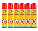 Reinex 6X Insektenspray 400ml Insektenstopp Mückenspray Fliegenspray Wespenspray