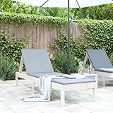 BOWEKAM Möbel, Outdoor-Möbel, Sitzgelegenheiten, Sonnenliege, 199,5 x 60 x 74 cm, Massivholz, Kiefer