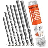 BAUBECK Steinbohrer Set für Akkuschrauber - Premium Stahl - Ø 4/5/6/6/7/8/10mm CYL-3, langlebig - Beton Bohrer Set Betonbohrer Stein Bohrerset Bohrer Stein