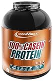 100% Casein Proteinpulver 2000g Chocolate - Fitness Shake mit reinem Casein und wertvollen Aminosäuren, Langes Sättigungsgefühl