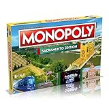 Monopoly Sacramento Edition, Familien-Brettspiel für 2 bis 6 Spieler, für Kinder ab 8 Jahren