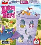 Schmidt Spiele 40666 Turm der Tiere, Kinderspiel
