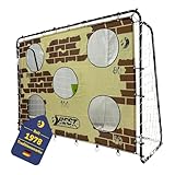 Best Sporting Torwand mit 5 Schusslöchern 193 x 150 cm I passend für Fußballtore mit 213 x 152 cm I Fußball Torwand mit verschiedenen Motiven I Kinder Torschusswand für draußen