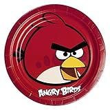Amscan Plates Angry Birds 8 PCS 23 cm