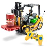 GOODS+GADGETS Ferngesteuerter RC Gabelstapler 1:14 R/C Modellbau Stapler Hoch-Hubwagen Funk Spielzeug 2,4 GHZ (Hubwagen)