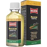 BALLISTOL 23030 Balsin Schaft-Öl hell - Holzschutz gegen Regen, Nässe, Fäulnis und Schimmel - 50 ml Flasche