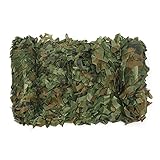 Mdurian Tarnnetz Camouflage Netz Sonnenschutz Tarnung Camo Net für Jagd Camping Dekoration Schutz Zeltschirm Urwald 3m x 6m