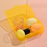 Kosmetik-Werkzeuge, Foundation-Pinsel mit kosmetischen Eiern, Wassertropfen, Kürbis- und Pilzköpfen, Kosmetikeier-Set, schräge Puderquaste (Farbe: 16)