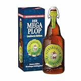 Flensburger Frühlingsbock Mega Plop, Bier Flasche Einweg (1 X 2.0 L) Karton, Geschenkkarton, Biergeschenk