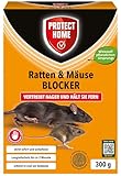 PROTECT HOME Ratten & Mäuse Blocker vertreibt Ratten und Mäuse zuverlässig mit sofortiger Wirkung und bis zu 2 Monate Dauerwirkung, 300 g