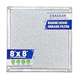 20,3 x 20,3 cm Dunstabzugshauben-Ersatzfilter für Dunstabzugshaube BCC024600 Ventline – Aluminium-Mesh-Fettfilter für die Luftfilter des Küchenofens