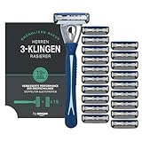 by Amazon Männlicher Rasierer mit 3 Klingen