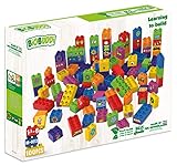 BiOBUDDi - Bio-Bausteine Starter-Set, 100 Stück - Bauklötze Spielsteine Kindergarten