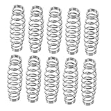 Parliky 10 Stück Teiliges Ersatzfedern für Gartenscheren Edelstahl Druckfedern Kompatibel mit Baumscheren Einfache Installation Passend für Gartenwerkzeuge Reduzierte Handbelastung