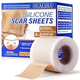 Silikon Narbenpflaster, Silikon-Narbenband (4cm x 300cm), Silicone Scar Tape – Hautfreundlich, Atmungsaktiv, Wasserfest