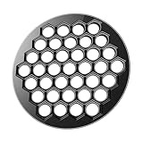 Teigtaschenform, 37 Löcher für einheitliche Größe und Form, Aluminiumlegierung, Küchenzubehör, Schnellherstellungswerkzeug