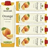 Alnatura Orangensaft Fruchtgehalt 1000 Mililiter x 5 Stück