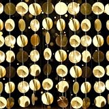 4 Stück Glitzer Deko Party,Papier Girlande Geburtstag,Bunt Glitzer Girlande,4m Kreis Banner Girlanden,Hängende Iridescent Runde Garland Dekoration,für Geburtstag Hochzeit Aufhängen Party Deko (Gold)