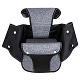 TOYANDONA Auto Sitzkissen Hautfreundliches Baumwollmaterial Atmungsaktive Unterstützung für Kinderwagen Autositz Komfortabler Sitzverkleinerer für Neugeborene