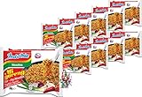 [ 10x 80g ] IndoMie Instant Noodles MI GORENG Gebratene Nudeln - fried noodles + ein kleines Glückspüppchen - Holzpüppchen