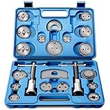 TRESKO 22 TLG Bremskolbenrücksteller Set - Rückstellwerkzeug zum Zurückstellen des Bremskolben, KFZ-Werkzeug, universell