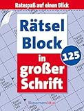 Rätselblock in großer Schrift 125