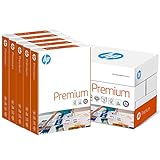 HP Premium CHP 852 Kopierpapier, 90g/m² A4, 2.500 Blatt (5x500 Blatt), extraglatt, weiß - intensive Farben, scharfes Schriftbild