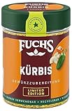 Fuchs Gewürze - Kürbis Gewürz - leicht-scharfe Gewürzzubereitung für Kürbissuppe, Ofengemüse und weitere Kürbisgerichte - aus natürlichen Zutaten - 75 g in wiederverwendbarer, recyclebarer Dose