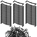 ElevateTech Stecktafel-Clips, tragbare Stecktafel-Haken, Warenregale, Kunststoffe, Ausstellungshaken, Lochabstand, Organizer, hängende Aufbewahrung, Zubehör, geeignet für Küche, Schlafzimmer