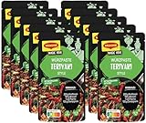 MAGGI Food Travel Würzpaste Teriyaki Style (Ohne Konservierungsstoffe, Vegetarisch), 10er Pack (10 x 65g)