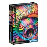Clementoni Puzzle Collection - Colorboom Stairs 500 Stücke, Compact Box - Puzzle für Erwachsene 14-99 Jahre, Geschenk für Mann und Frau, Made in Italy, 35591