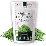 BIO Japanischer Grüner Tee, Matcha Genmaicha with Matcha, Hojicha Authentisches japanisches Grüntee-Pulver, MADE IN JAPAN (BIO Matcha Latte Grade)