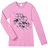 Schiesser Mädchen Shirt 1/1 Schlafanzugoberteil, Rot (rosa 503), (Herstellergröße: 152)