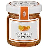 L.W.C. Michelsen - Orangenmarmelade-Mini- (45g) | köstlich & süße, hochwertige Konfitüre mit fruchtiger Orangennote | Pure Natürlichkeit in einem Glas