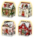 Mini-Adventskalender – Happy Christmas Houses: Der Preis gilt pro Stück - Motiv nicht frei wählbar