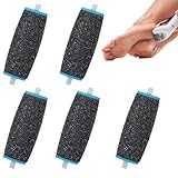 5 Stück Hornhautentferner Ersatzrollen,Ersatzrollen Kompatibel,Zum Entfernen Harter Haut,Für Hornhautentferner, Hornhautraspel Elekt,Kompatibel Mit Hornhautentferner,Nachfüll Rollen