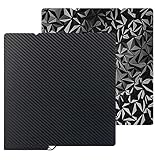 Double-sided Printing PEI Print Bed 264x276mm, Doppelseitig PEO+PET Texturiert für Anycubic Kobra S1 Druckplatte, Kobra S1 Heated Bed Carbon Fiber + Small Diamond Pla Plate für Anycubic