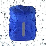 WEITING Rucksack-Regenschutz, wasserdicht, reflektierend, regenfest, für Reisen, wasserdichte Rucksackabdeckung für Camping, Wandern, Reisen, Jagd, Radfahren und mehr